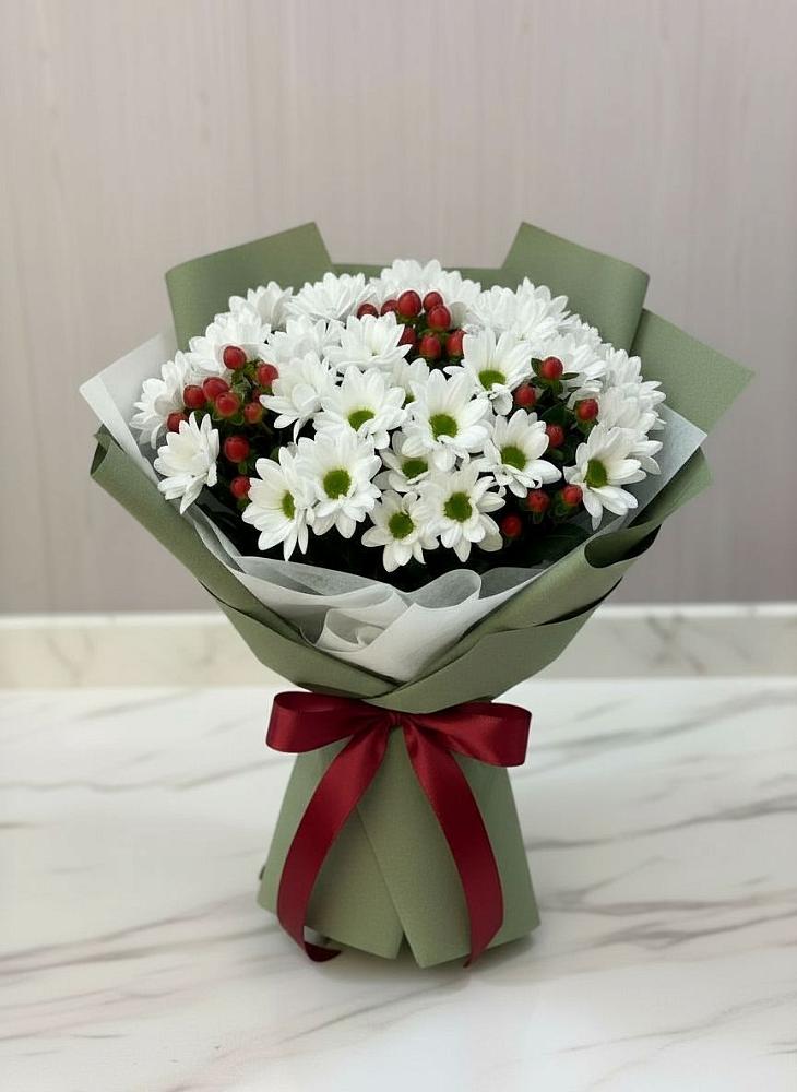 Букет цветов из: Хризантемы в Тамале