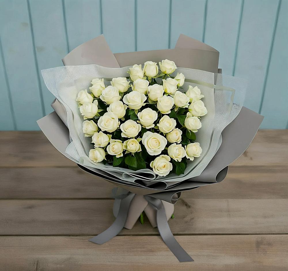 Букет Белоснежная нежность в Тамале