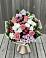 Букет цветов из: Альстромерии, Гвоздики, Розы и Хризантемы в Тамале