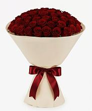 Букет 101 Бордовая роза Блэк Бакарра в Тамале