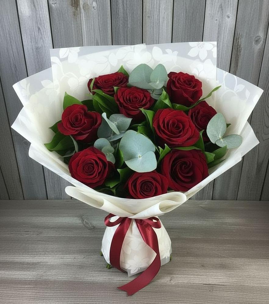 Букет цветов из: Розы в Тамале