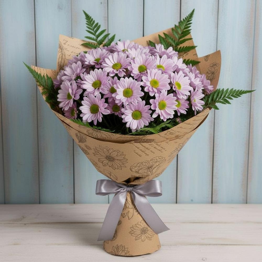 Букет цветов из: Хризантемы в Тамале