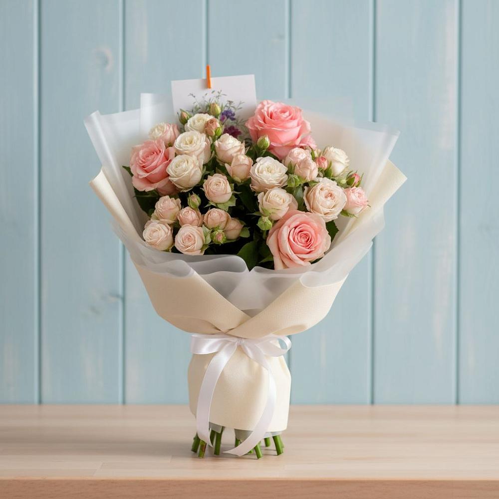 Букет цветов из: Розы в Тамале