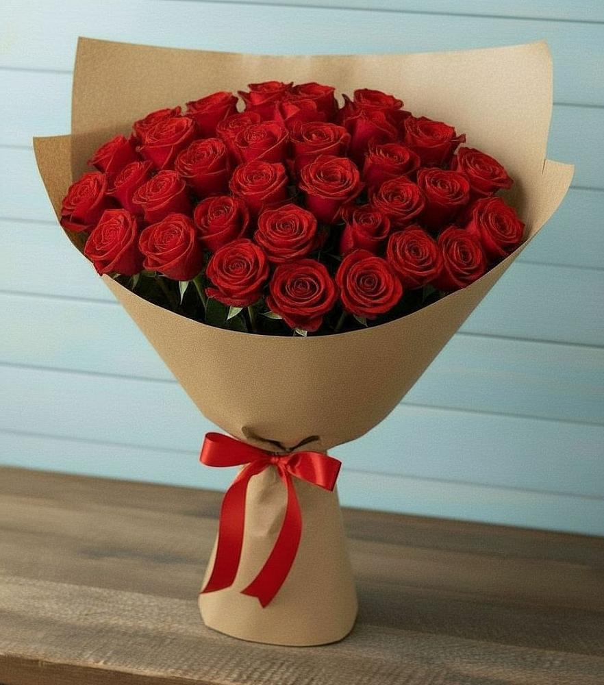 Букет Красные розы Милано в Тамале