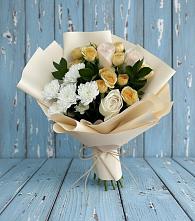 Букет цветов из:  Розы и Хризантемы в Тамале