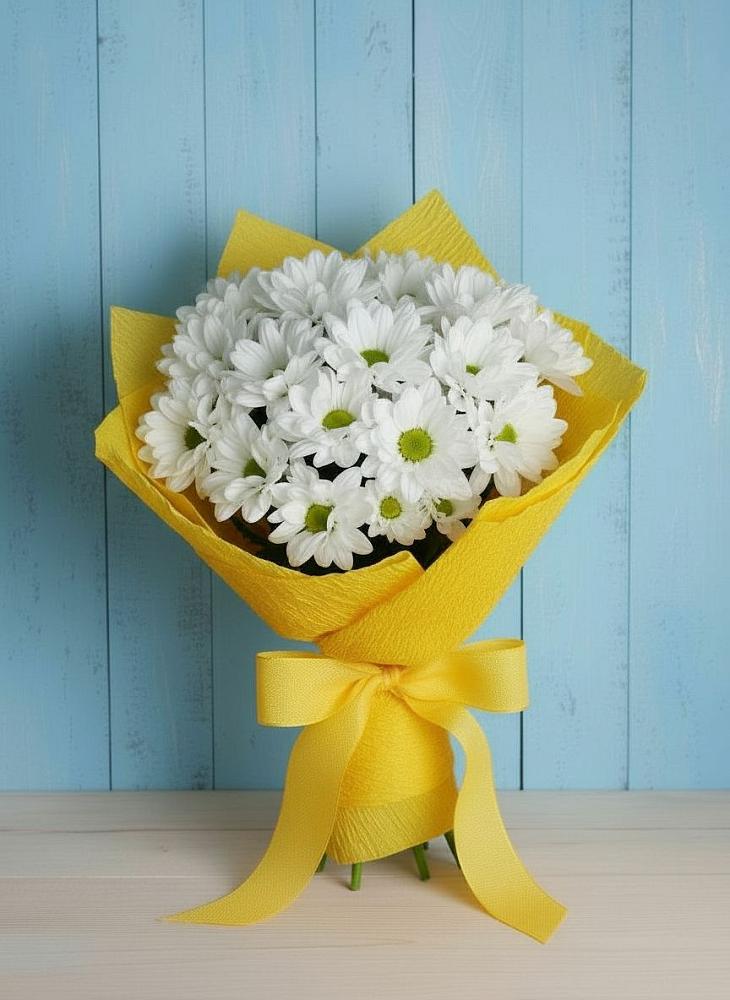 Букет цветов из: Хризантемы в Тамале