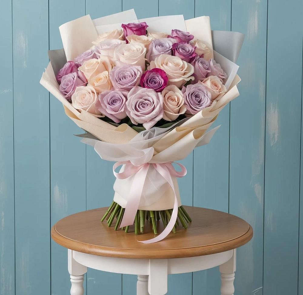 Букет цветов из: Розы в Тамале