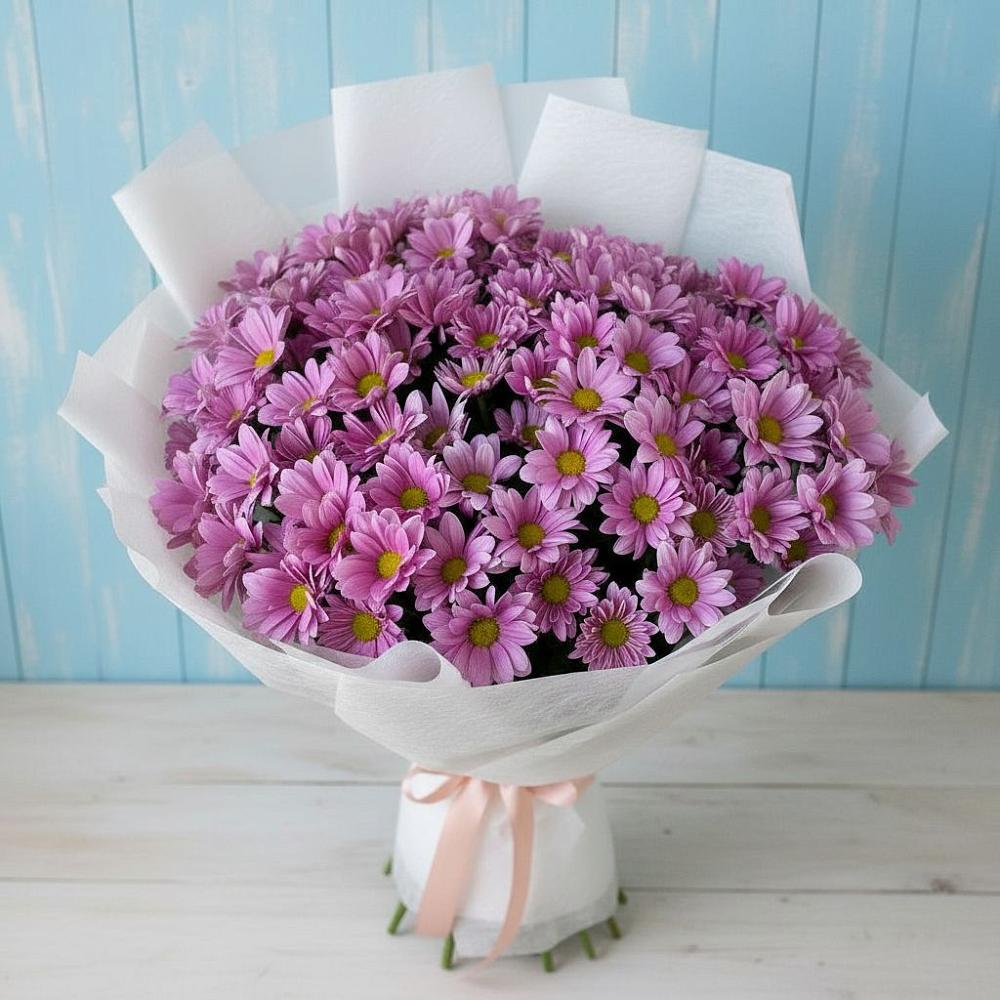 Букет цветов из: Хризантемы в Тамале
